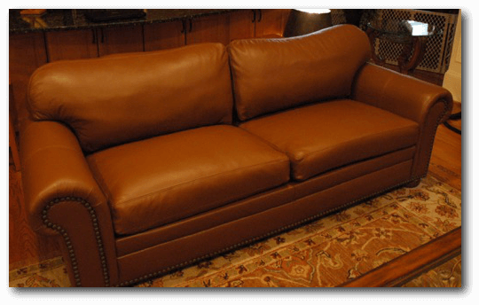 Brwon Couch Re-Upholstry