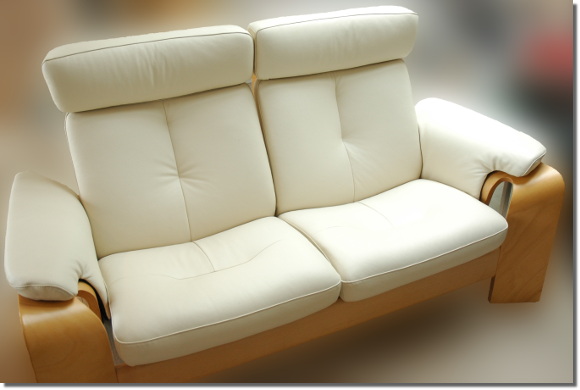 White Upholstery Re-Upholstry